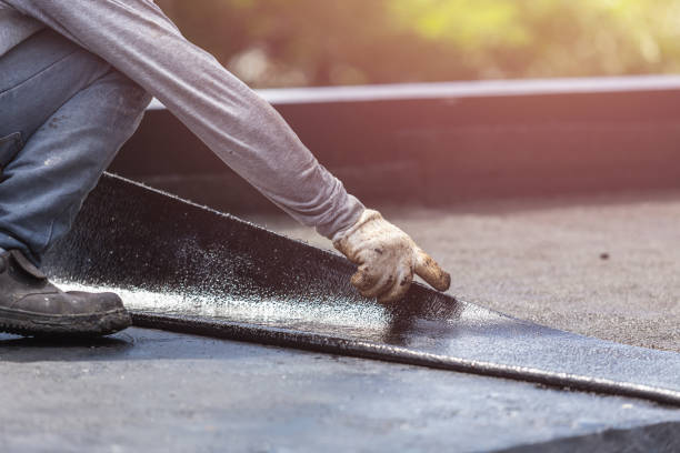 Professional Exterior Waterproofing technician working in Maysville, GA